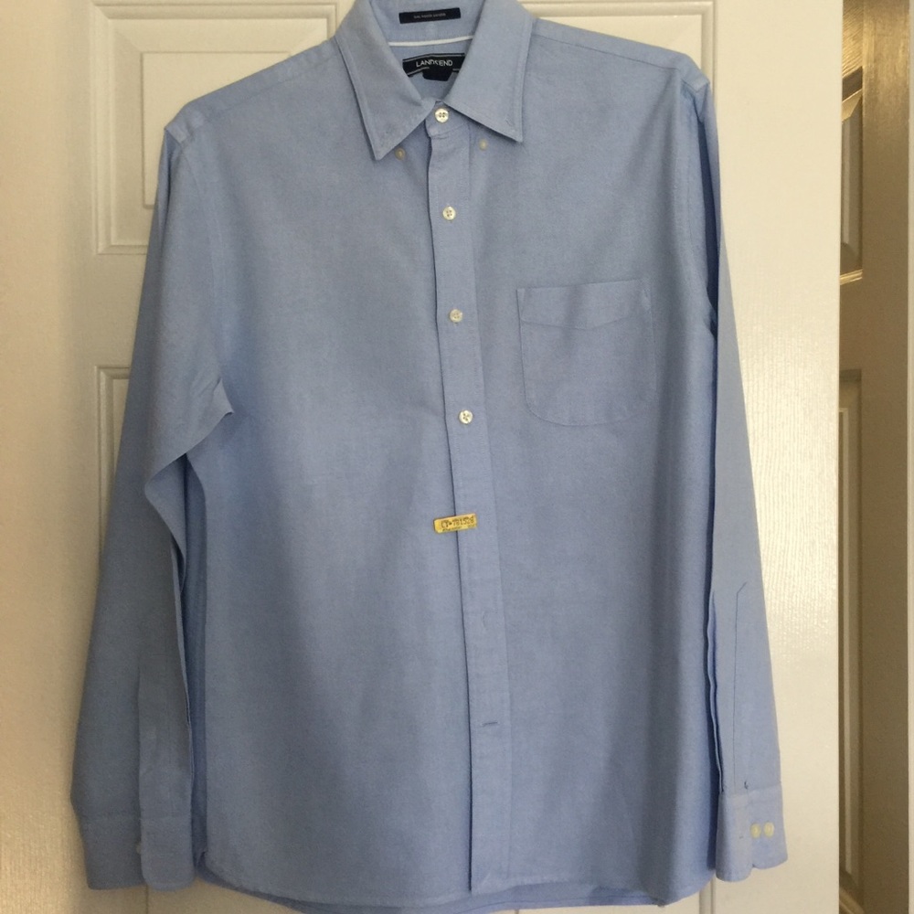 Lands End Men’s Medium Traditional Fit Button Down